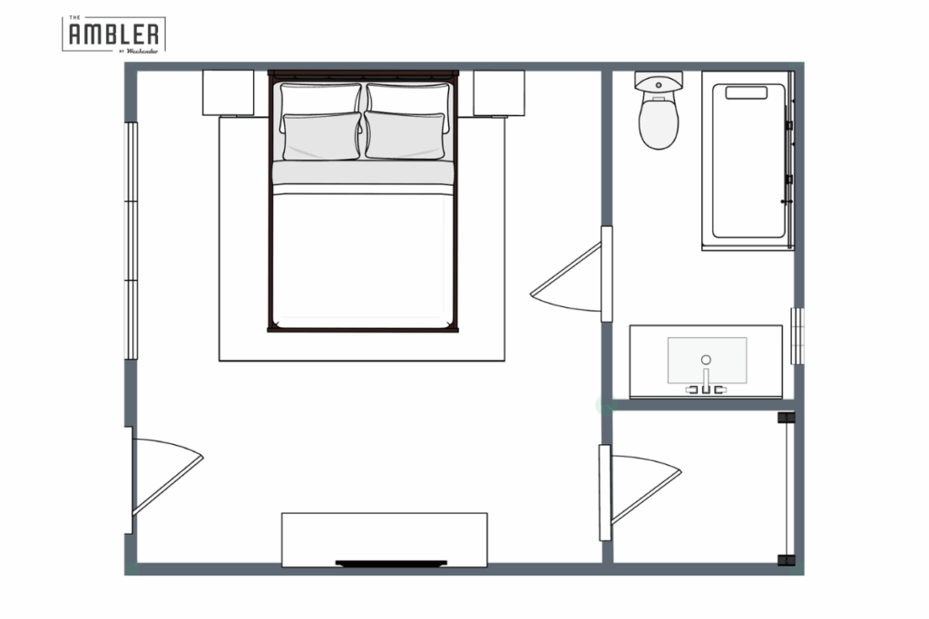 Ambler superior king floor plan wide